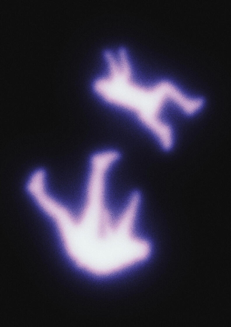 Affiche artistique "Falling"