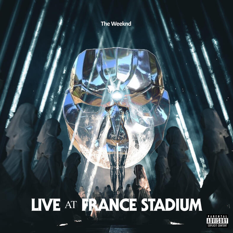 Cover fictive pour l'album live de "The Weeknd"