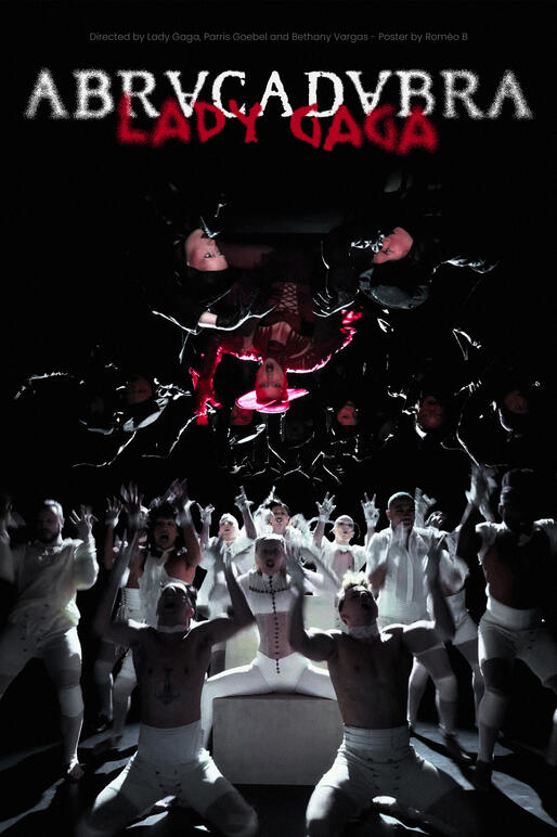 Graphic poster &quot;Abracadabra&quot; par Lady Gaga