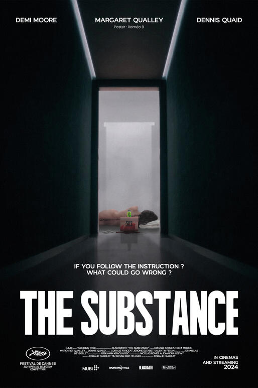 Graphic poster &quot;The Substance&quot;