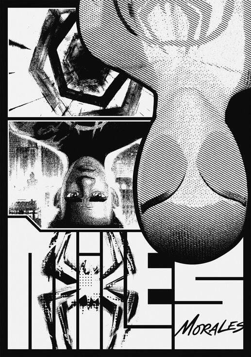 &quot;Spider-Man : Miles Morales&quot; Graphic Poster