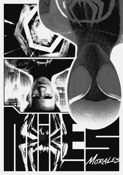 &quot;Spider-Man : Miles Morales&quot; Graphic Poster